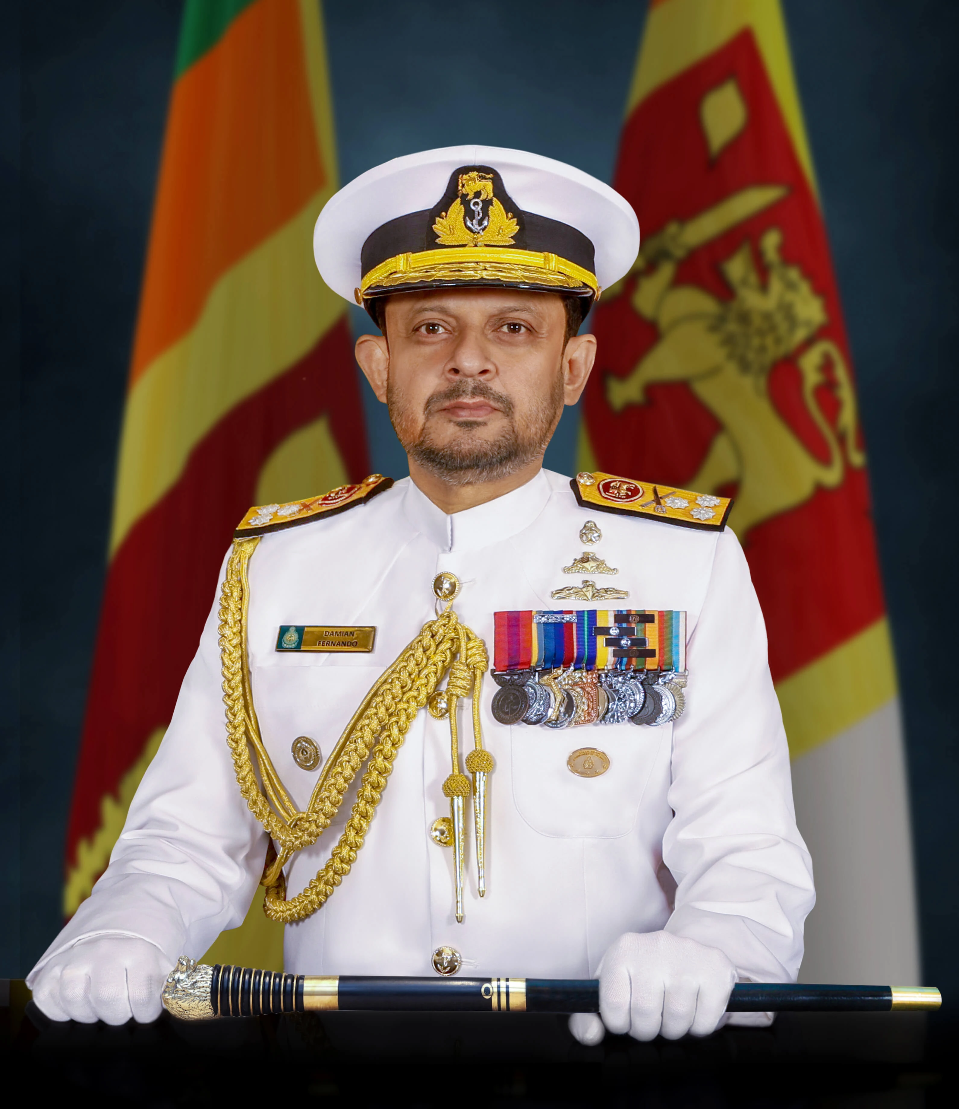 Vice Admiral Damian Fernando - Commander of the Sri Lanka Navy