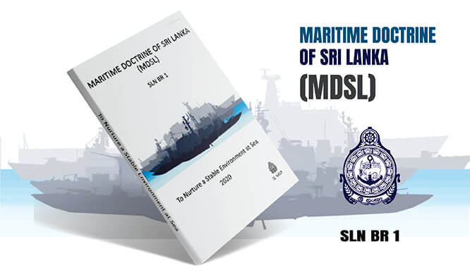 Maritime Doctrine of Sri Lanka (MDSL) - Sri Lanka Navy official capstone doctrine publication cover